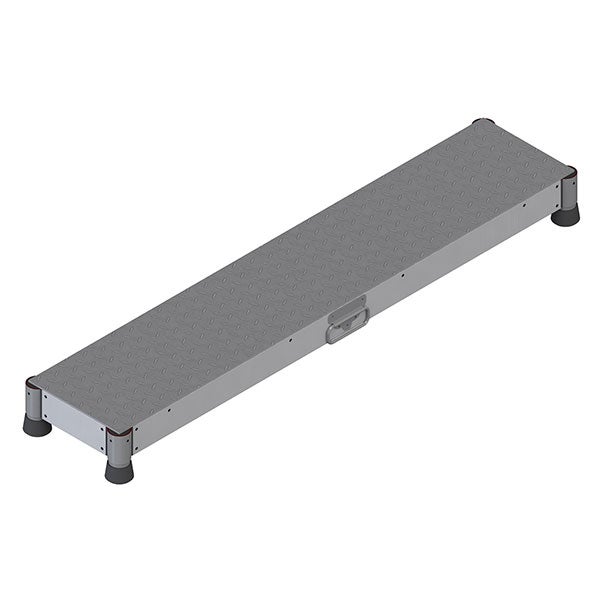 Marchepied aluminium 1 marche - Largeur 1.50m - MP1-150