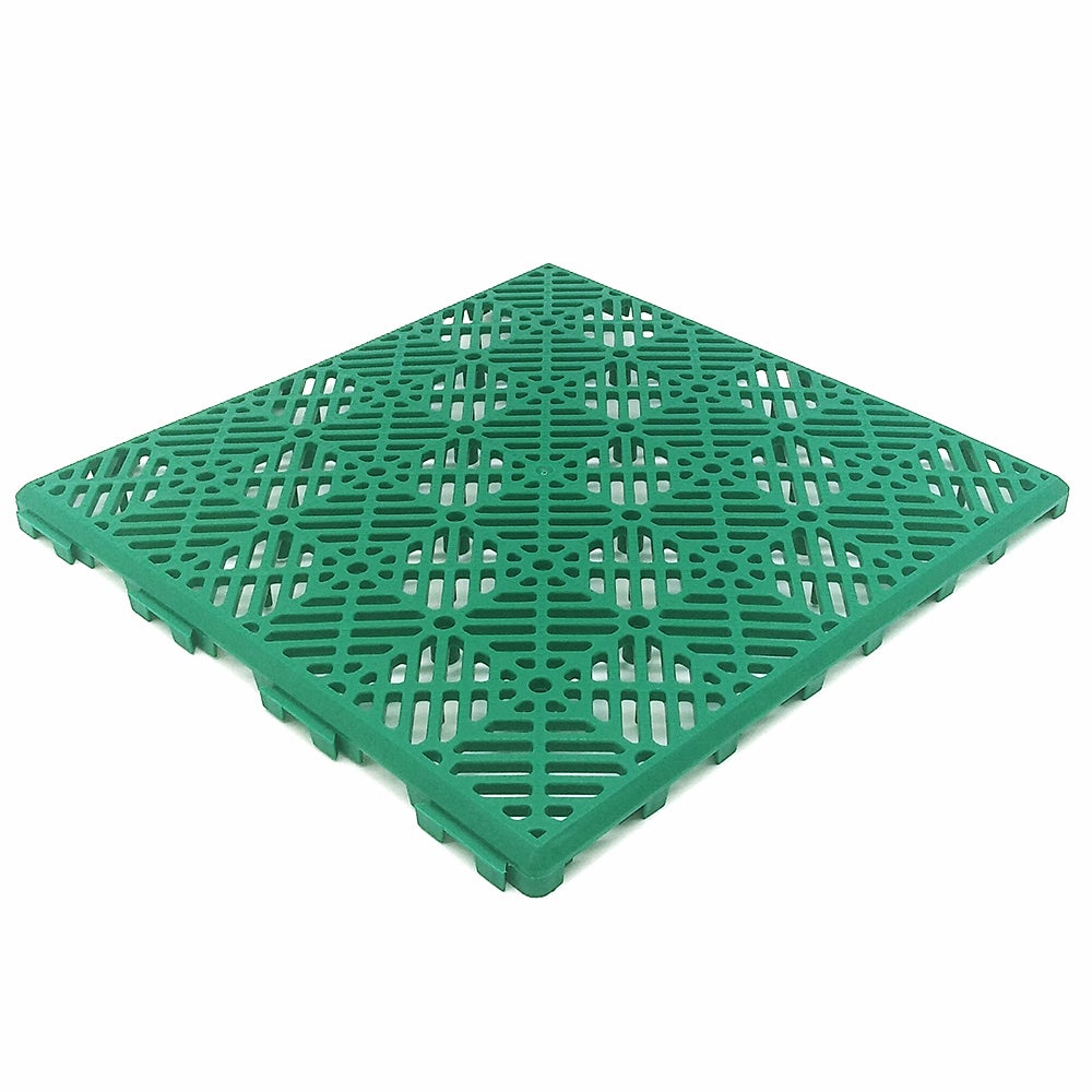 Pack ahorro 36 losetas autoventiladas 30x30x1,5cm (+3m² - verde) - piscinas, terrazas, tarima flotante, césped artificial, perreras, trasteros...