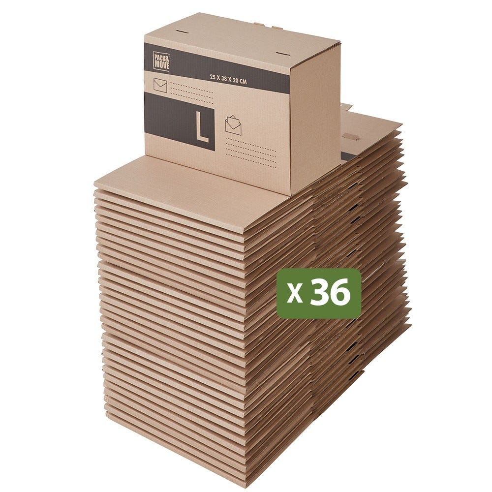 Scatola pieghevole in cartone ondulato, 1 onda, dim. int. 800x150x150 Scatola pieghevole in cartone ondulato, 1 onda, dim. int. 800x150x150