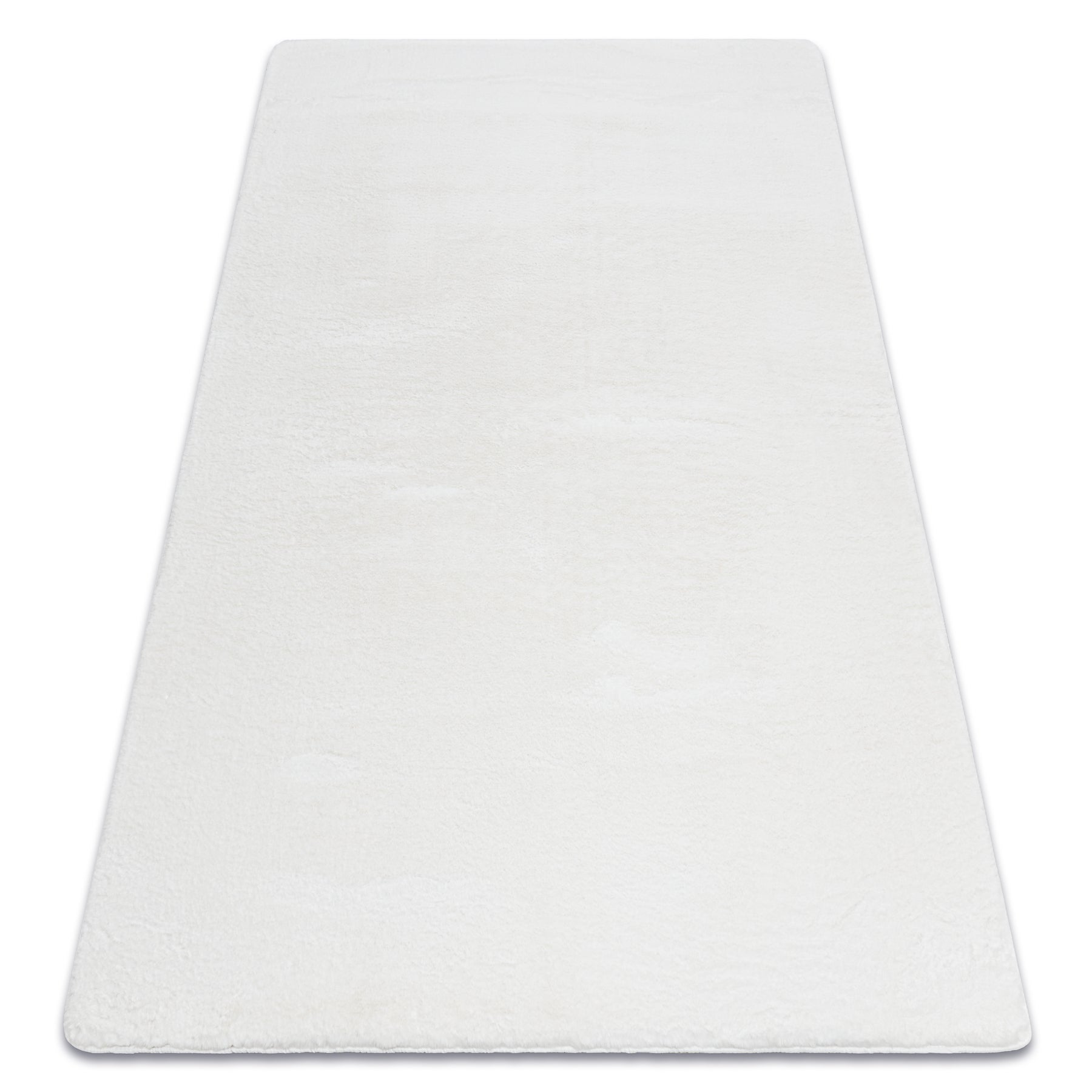 Dywan POSH Shaggy kość słoniowa gruby, pluszowy, antypoślizgowy, do prania 80x150 cm