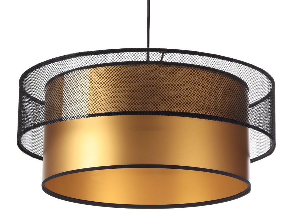 Lampa wisząca DOUBLE NET 50 złota