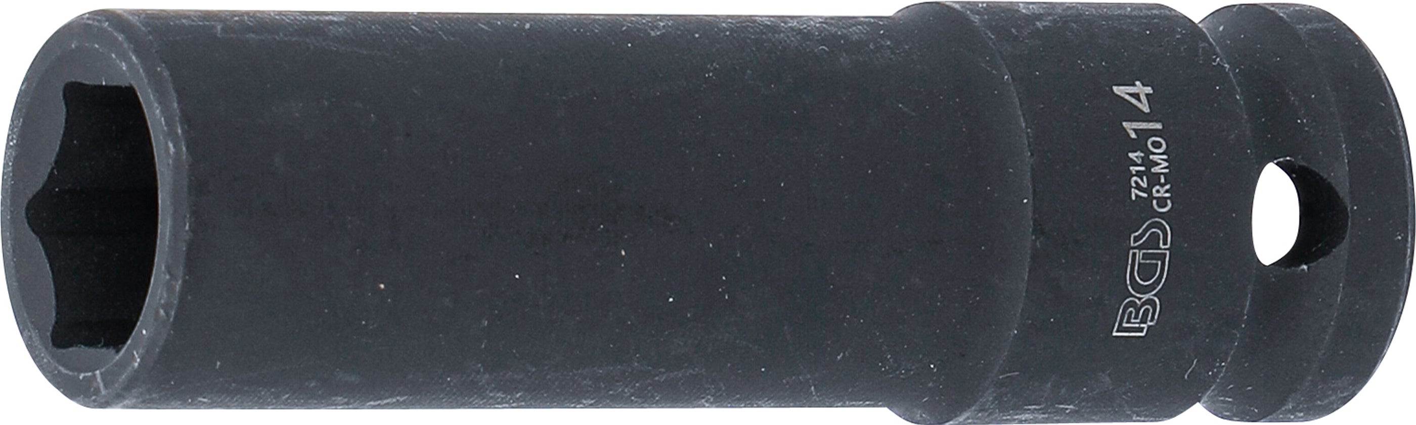 BGS forza, profondità, 14 mm, 1/2 ", 1 pezzi, 7214