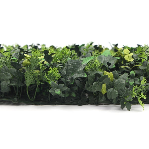Barbuda | FOLY - ignifuge / anti-feu - 50 x 50 cm - Mur végétal artificiel intérieur - Imitation lierre / hedera - Garantie UV 3 ans - JIVANA - 3