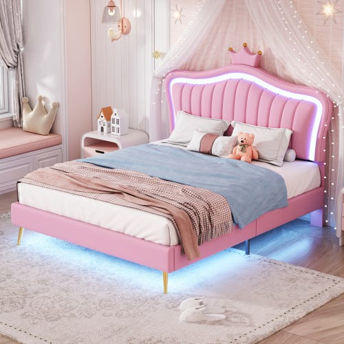Rete Rosa Reti Da Letto Su Misura Letto Per Bambini 140 X 200 Cm
