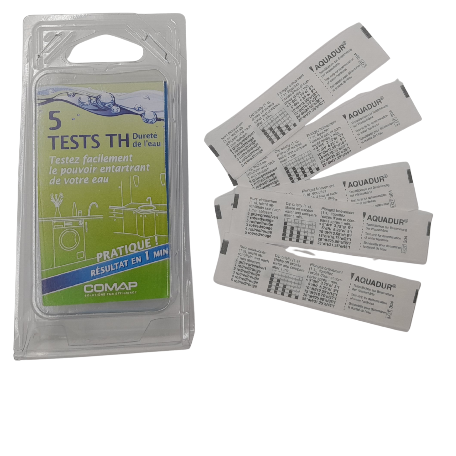COMAP Test TH de dureté de l'eau en languettes - S900671 - 4