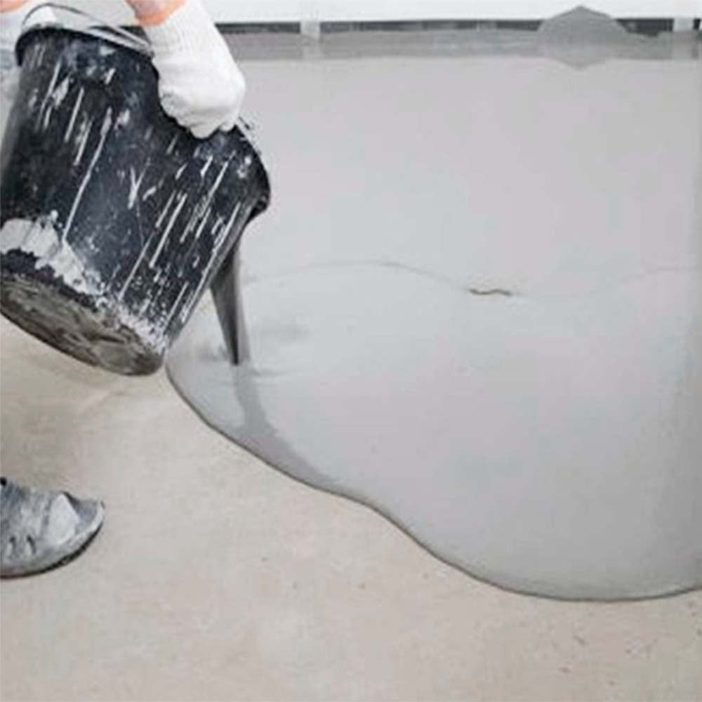 Mortier Autonivelant ECO-1 (25kg) - Mortier à base d'eau haute performance pour sols intérieurs et extérieurs. Résiste aux frottements et à l'usure - 7