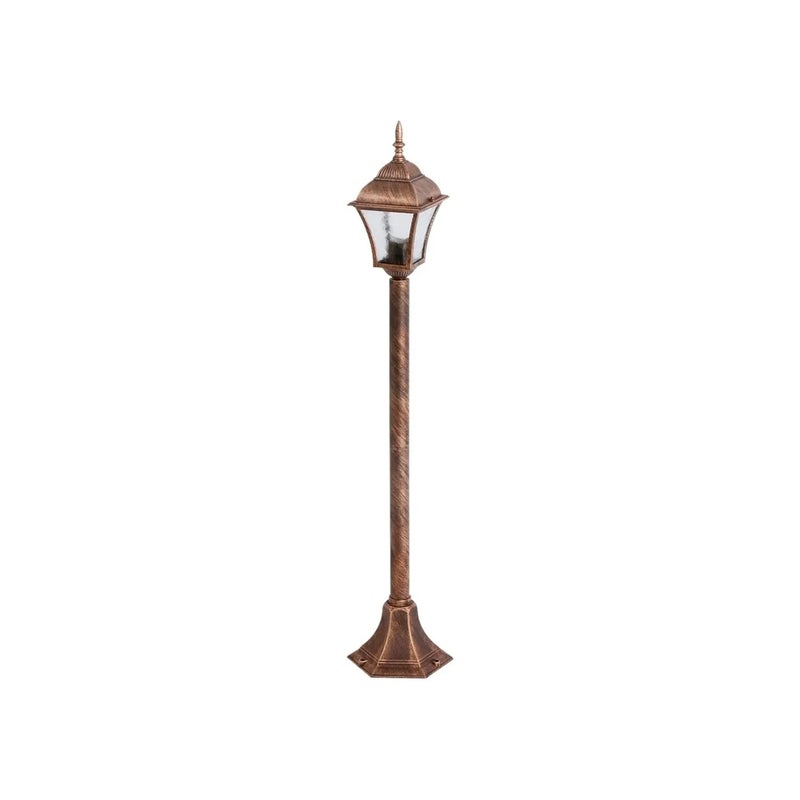 Lampa ogrodowa stojąca Toscana złoto antyczne 1xE27x60W IP43 wym: 106 x 14,5 x 20,5 cm metal Rabalux