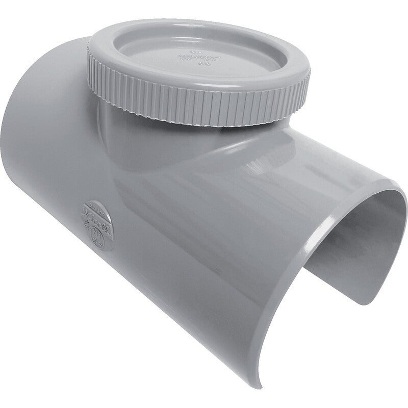 Selle de réparation PVC gris - Femelle Diamètre 100 - 90 mm - Nicoll - 3