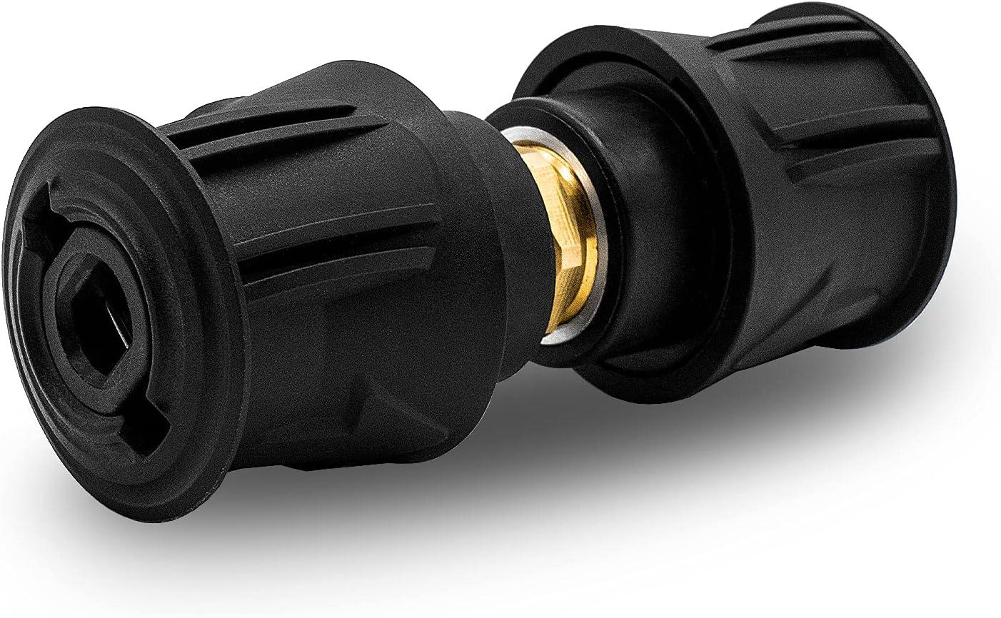 Zestaw 2 szybkozłączy wysokociśnieniowych do myjek i pistoletów, adaptery węża kompatybilne tylko z Kärcher, złącze żeńskie M22 14 mm