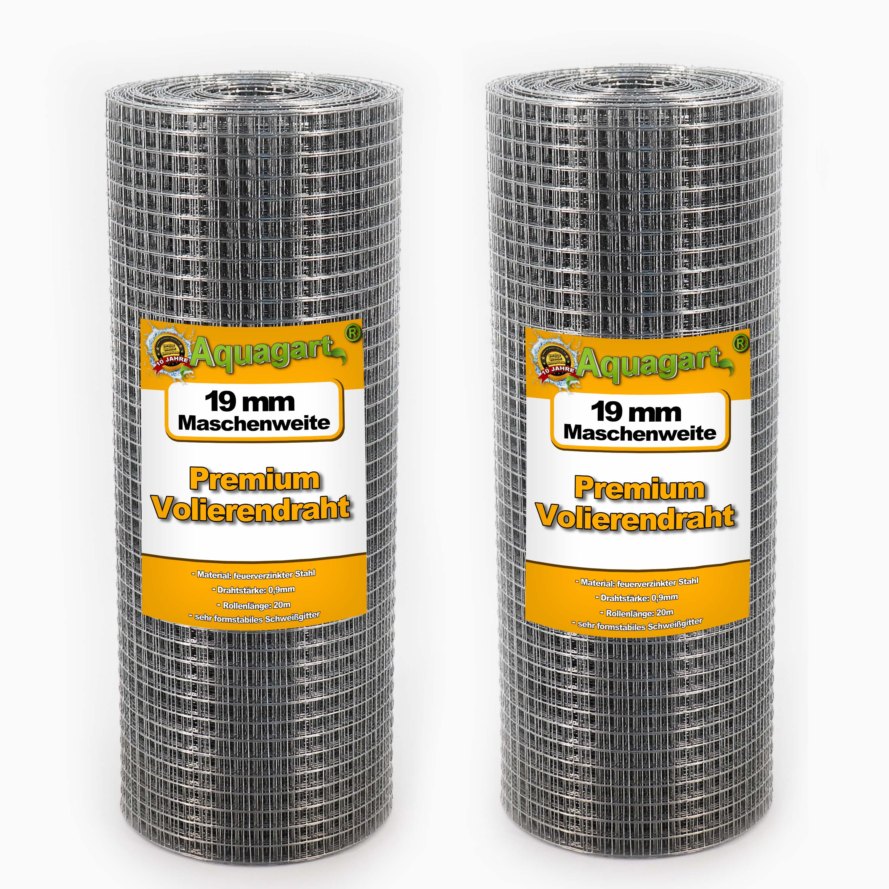 Grillage Métallique Vert Casa Pura - Maillage 12.7mm, Fil 1mm, 50cm X 10m Pour Poulaille/Vignoble