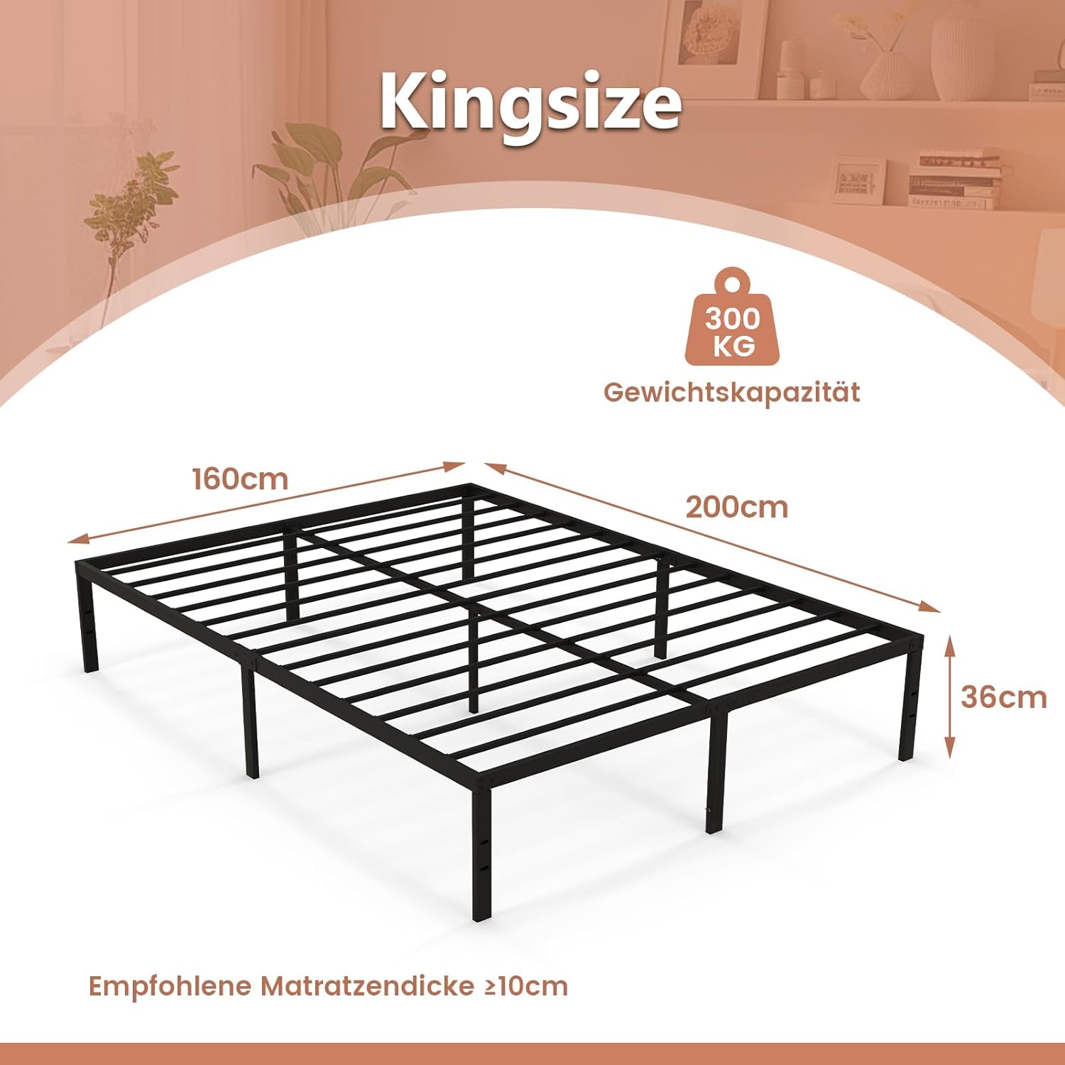 Harper & Bright Designs Base De Cama De Metal Individual Con 2 Cajones, Marco De Cama De Plataforma De Tamaño Individual Con Cabecero, Cama De Almacenamiento Individual Para Niños, Niñas Y