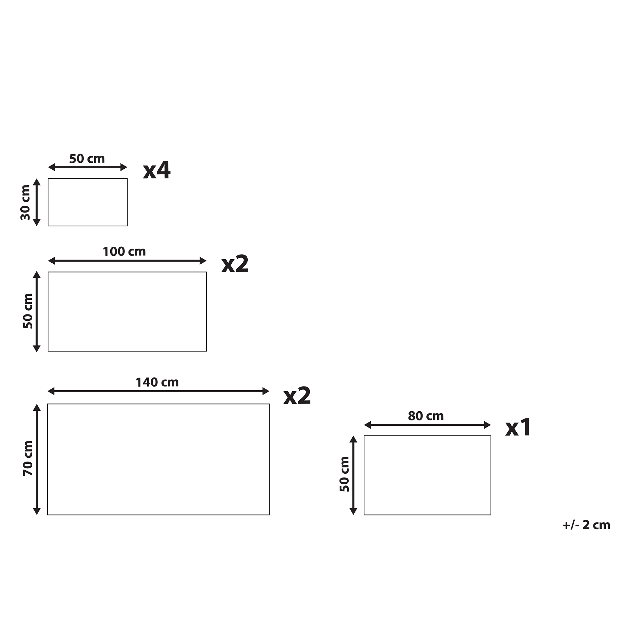 Set di 9 asciugamani AREORA Cotone Grigio chiaro - 3