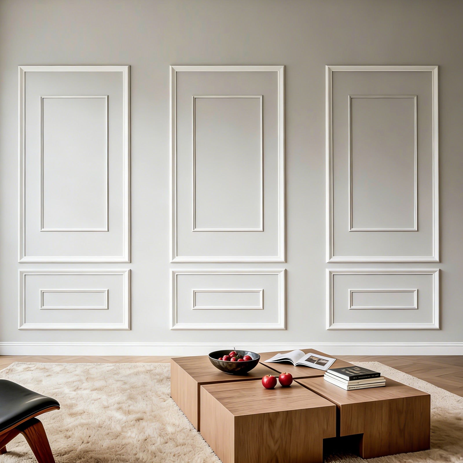 Kit de mulaje VEVOR de perete pre-tăiate, 3 seturi, rame cu linie dublă, late și subțiri, pentru decor interior, perete accent, living, dormitor, hol