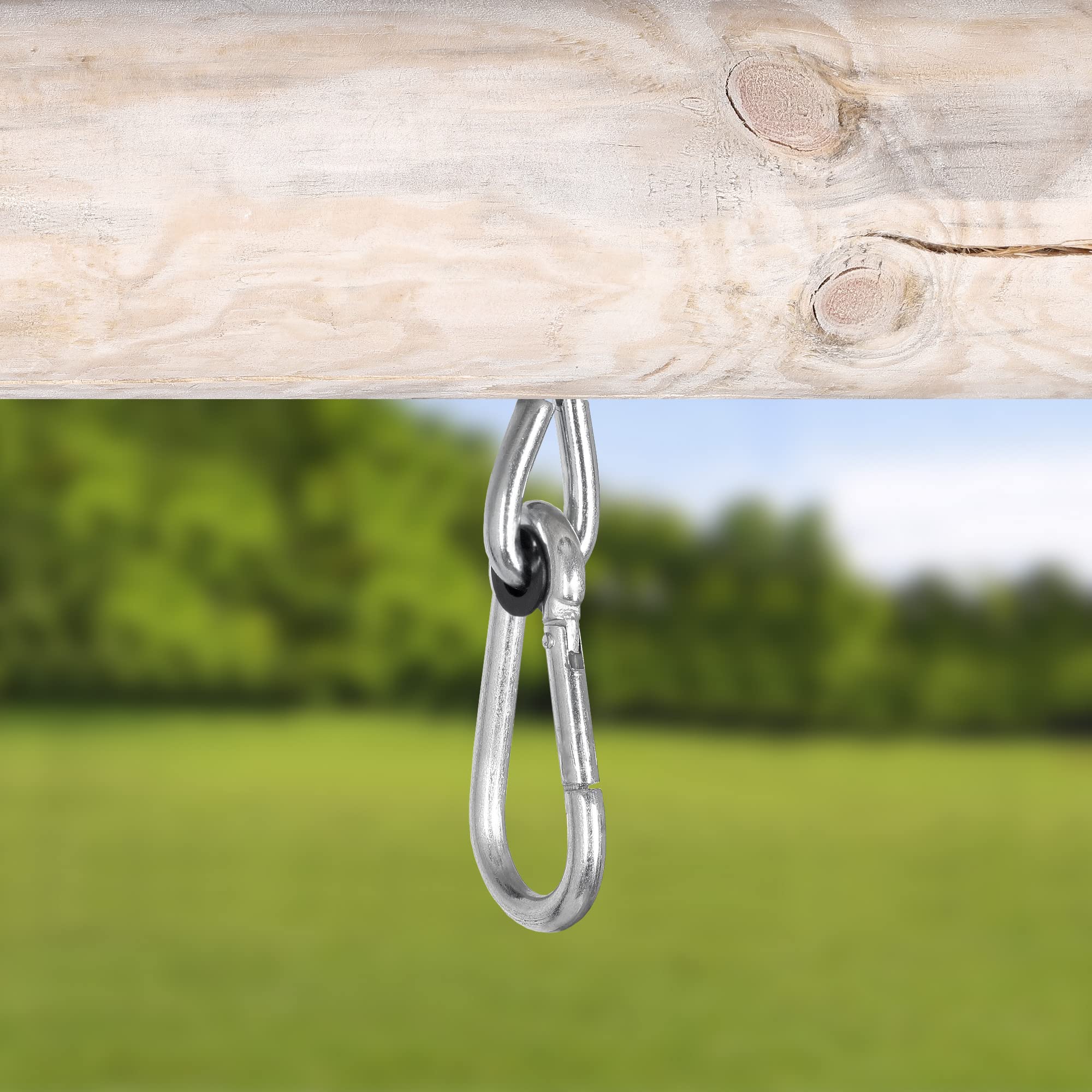 Crochet de Balançoire M10 Boulon, Mousqueton Galvanisé, Balançoire Mousqueton - KOTARBAU - 4