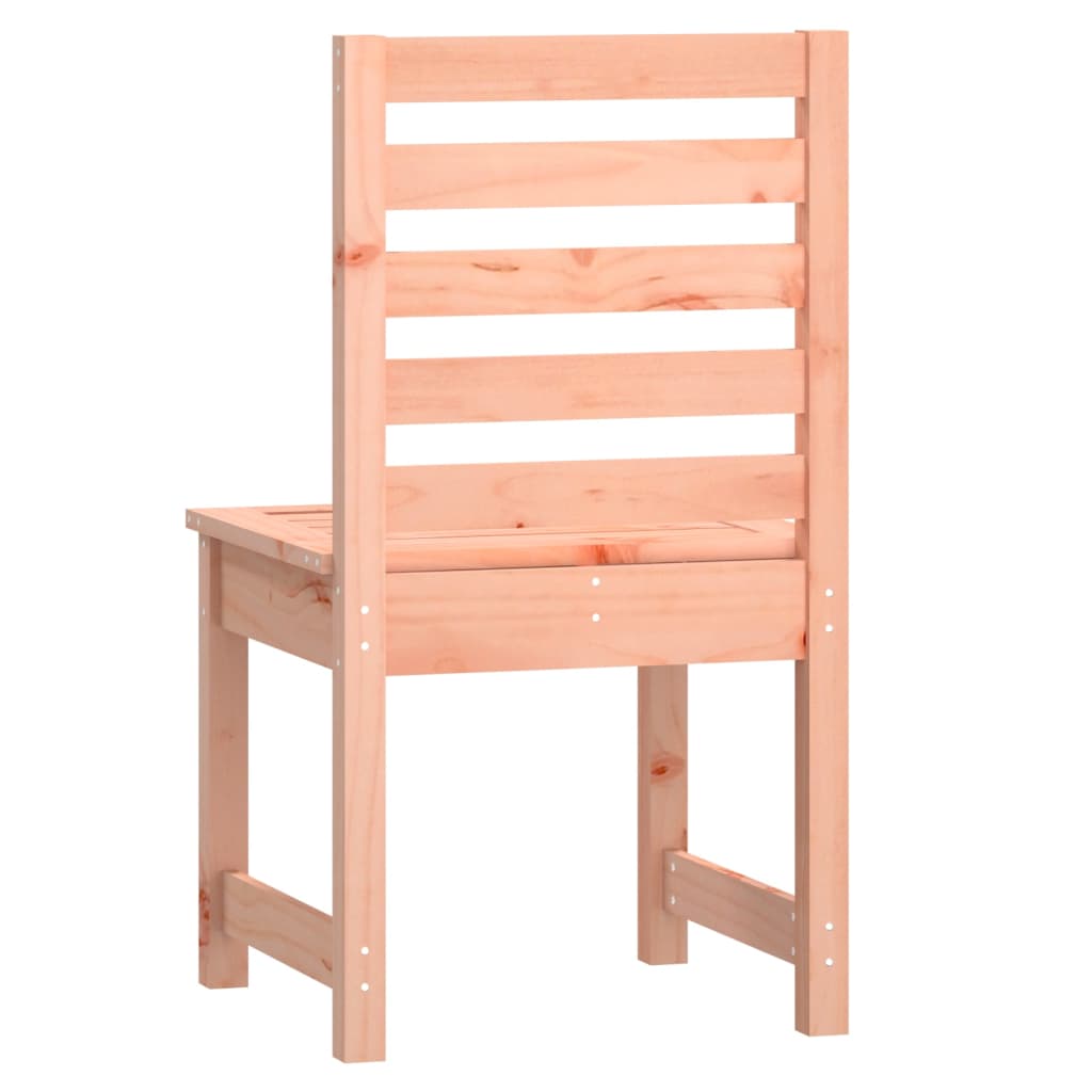 Lot de 2 Chaises de jardin | Siège de Terrasse | Chaise d'extérieur 50x48x91,5 cm bois massif de douglas CFW599306 - 6