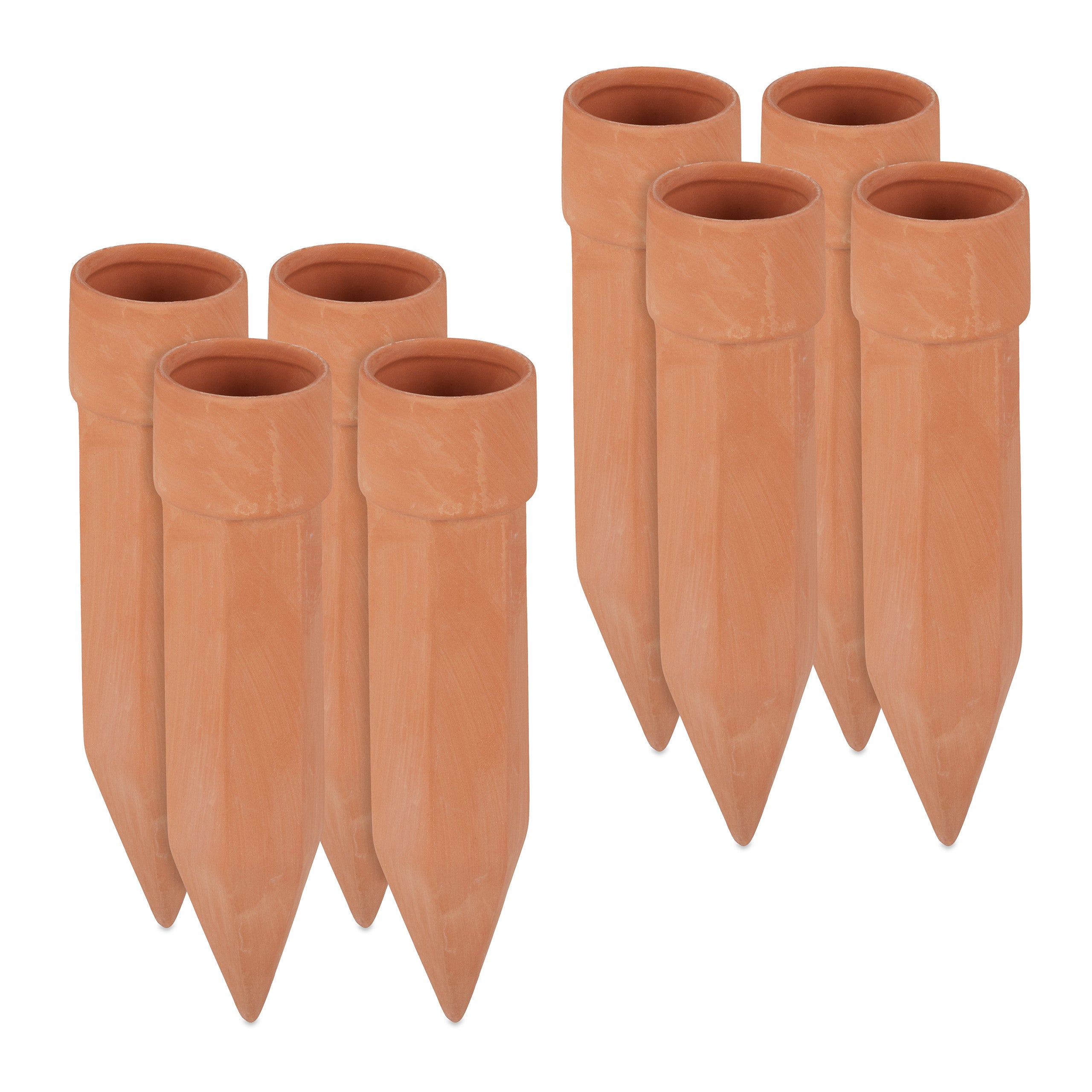 Relaxdays Sfere per Irrigazione, Set da 2, per Piante e Fiori, Irrigatori per Ufficio Vacanza, 6cm, in Vetro, Lilla
