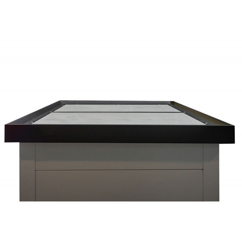 Caseta de Jardin metálica NH11 Iluminado | Blanco / Blanco | 538 x 358 - NOVO HABITAT - 3