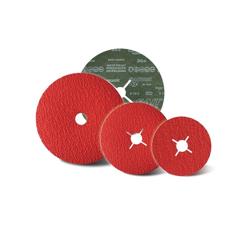 Disques Abrasifs Fibre - Lot De 25 | Diamètre 125 Mm | Pour Meuleuse D'Angle | Ponçage Métal, Bois, Peinture