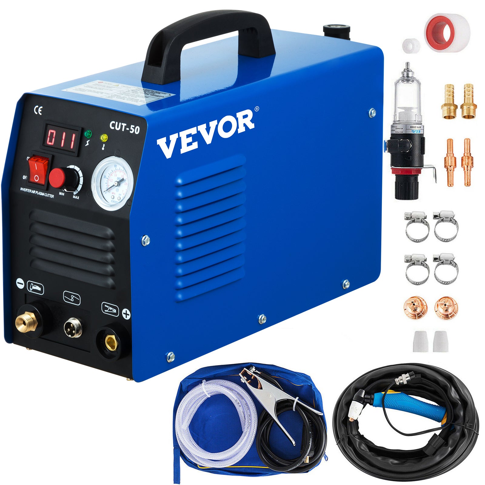 Machine de Decoupe Plasma VEVOR 220V Decoupeur Plasma a Air CUT-50F ...