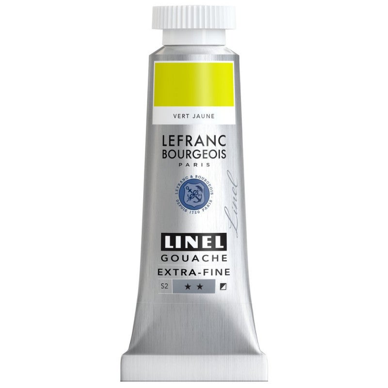 Gouache - Extra-fine - Vert jaune - 590 - Lefranc Bourgeois - Linel ...