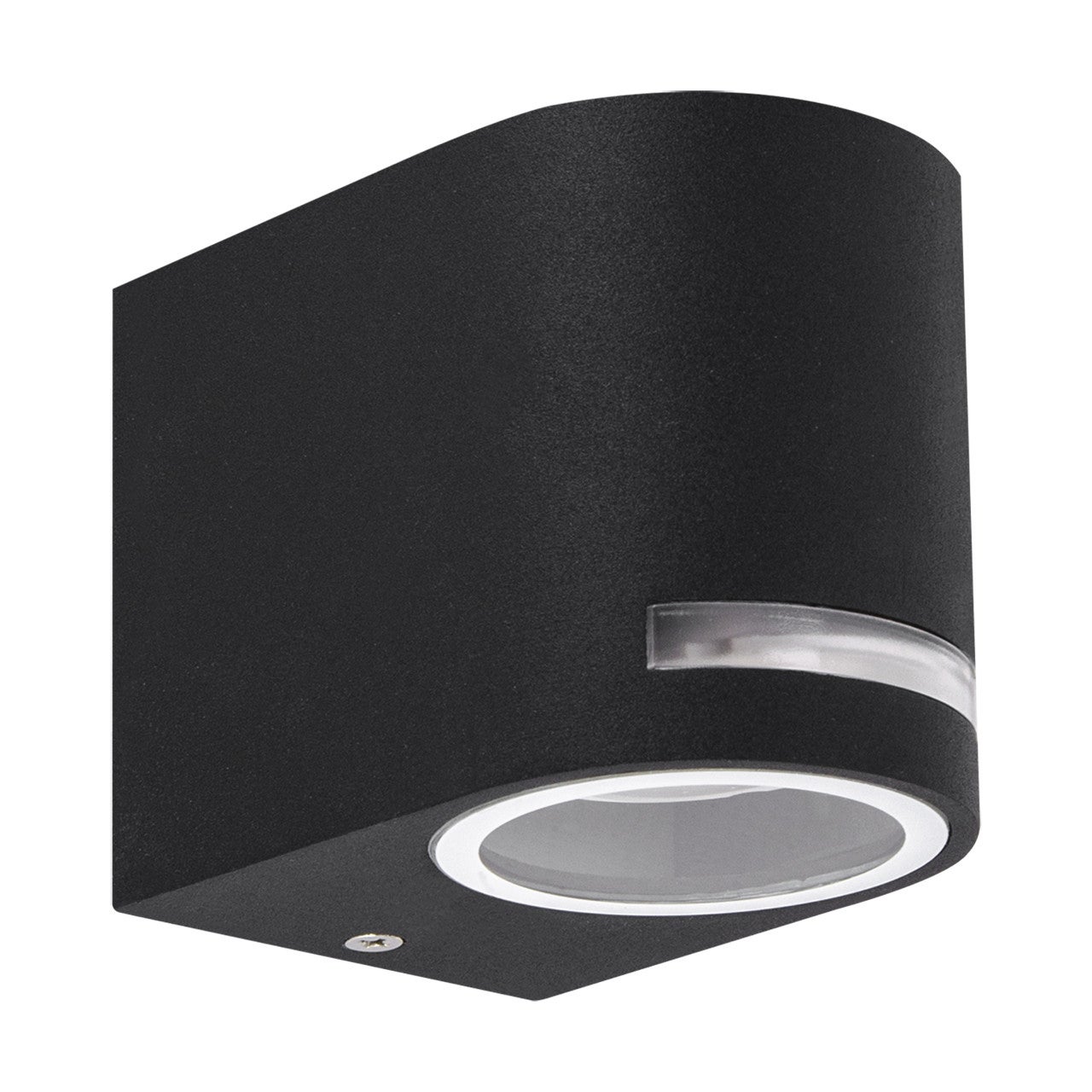 Kinkiet zewnętrzny FOREST czarny 1xGU10x35W wym: 8x7x9 cm IP54 Struhm
