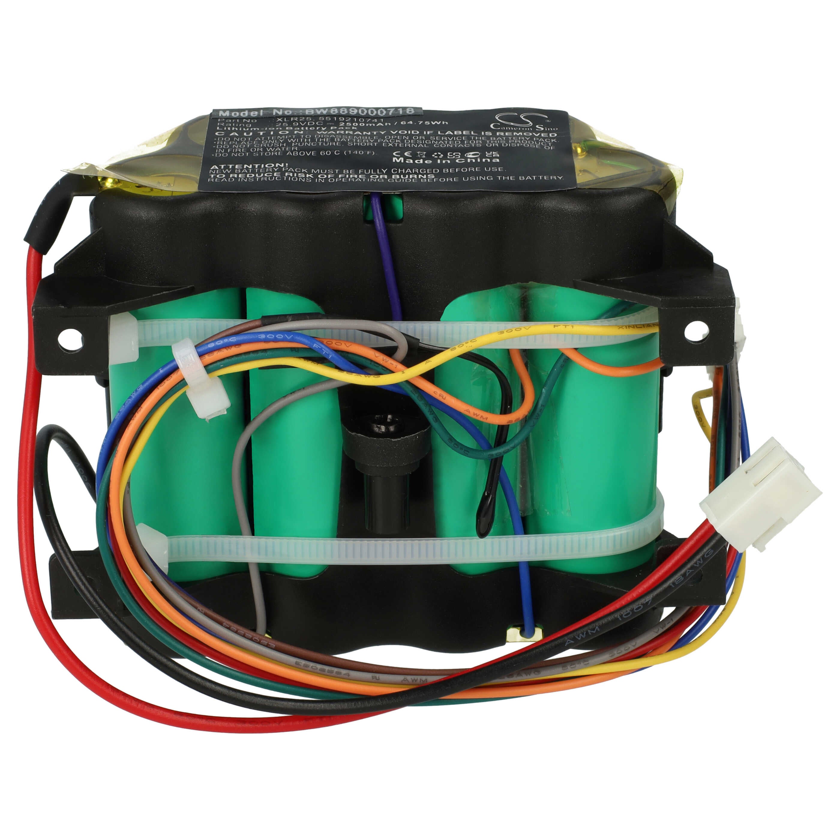 Vhbw Batterie 2600mAh 14,8V Compatible Ecovacs CEN 540 KK8 N79S V7 V780 V7S - Li-ion