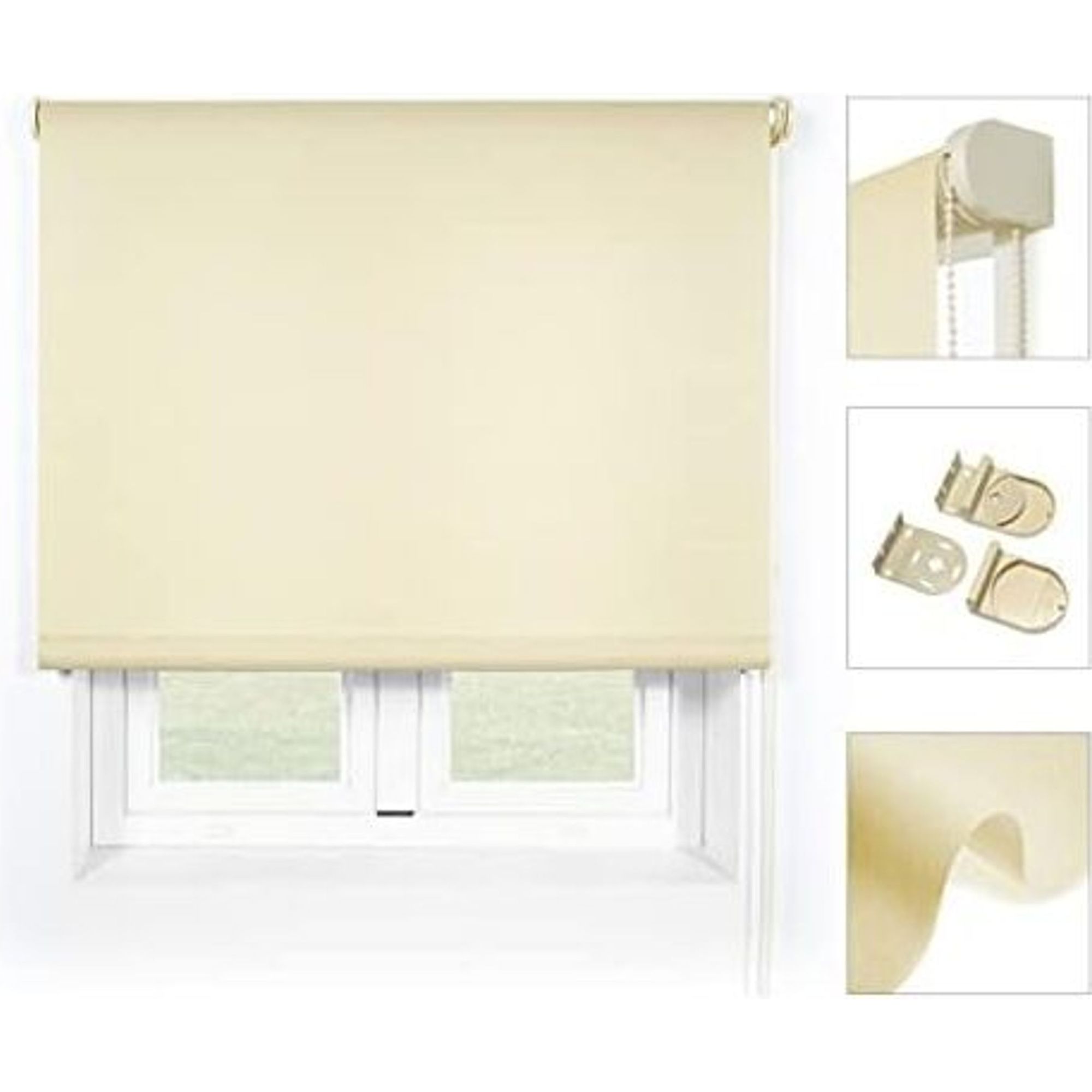 Estor enrollable translúcido - estor tamaño 130x190 - estor color beige | blindecor