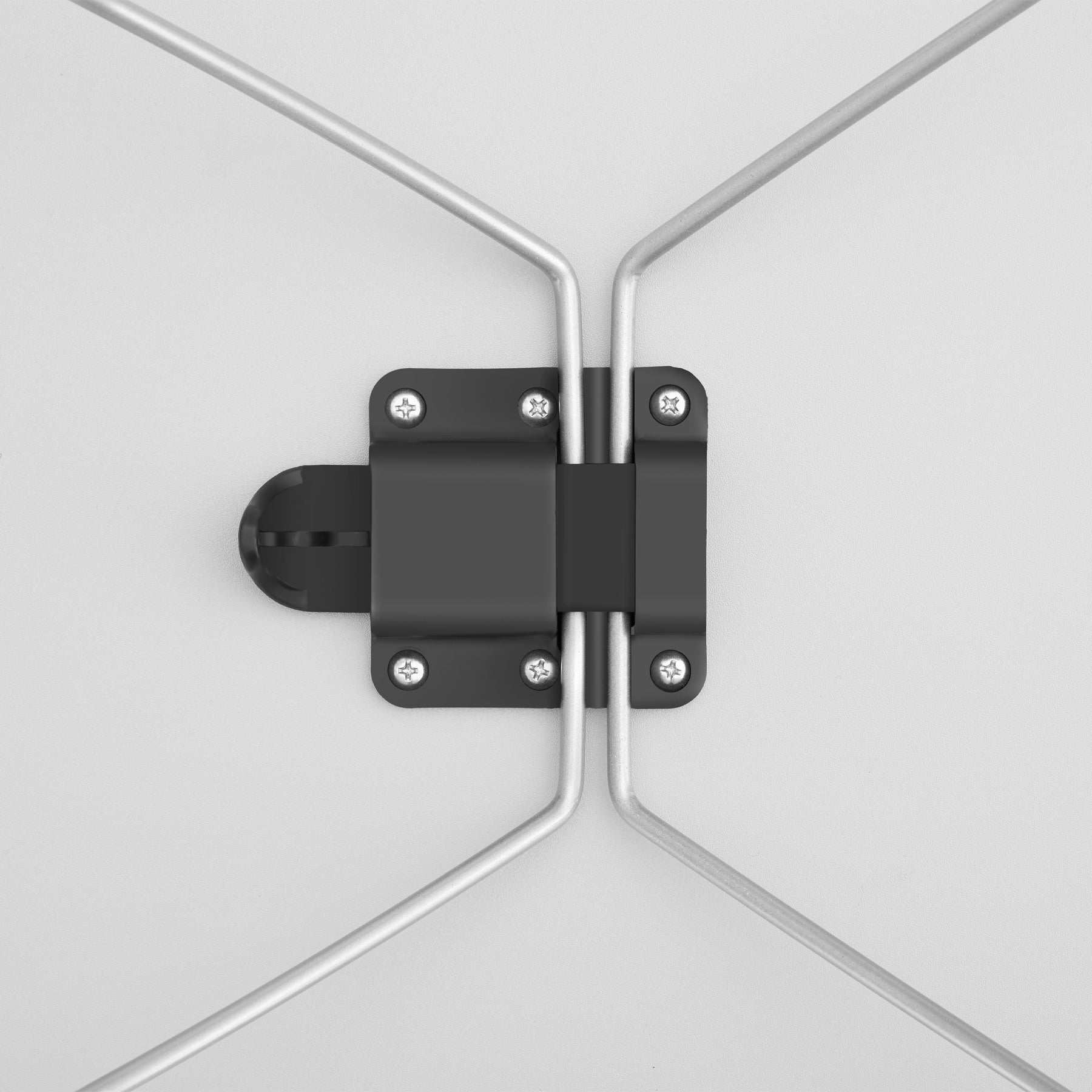 Table à manger de jardin rectangulaire en MDF Gris 2 places - 6