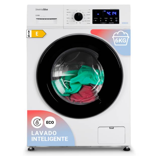 Universalblue Lavadora 6 Kg Carga Frontal, Blanco , Leroy Merlin