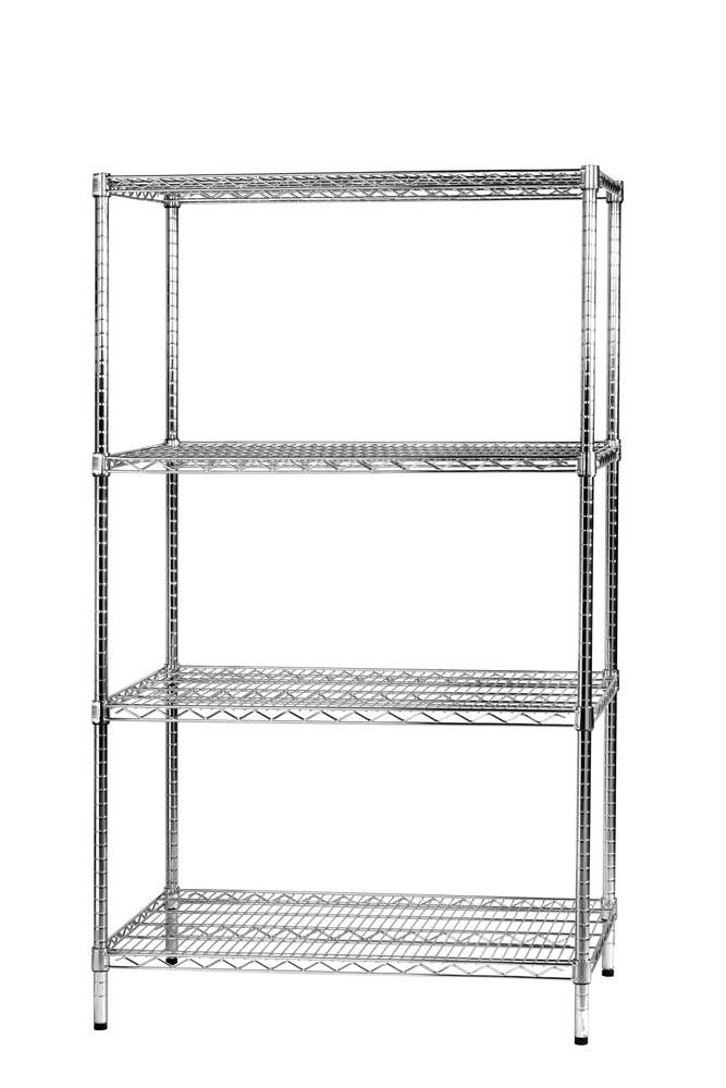 Scaffale In Metallo 4 Ripiani Regolabili, 85x39x151 Cm, Capacità 453 Kg, Nero, Per Garage, Cucina, Dispensa