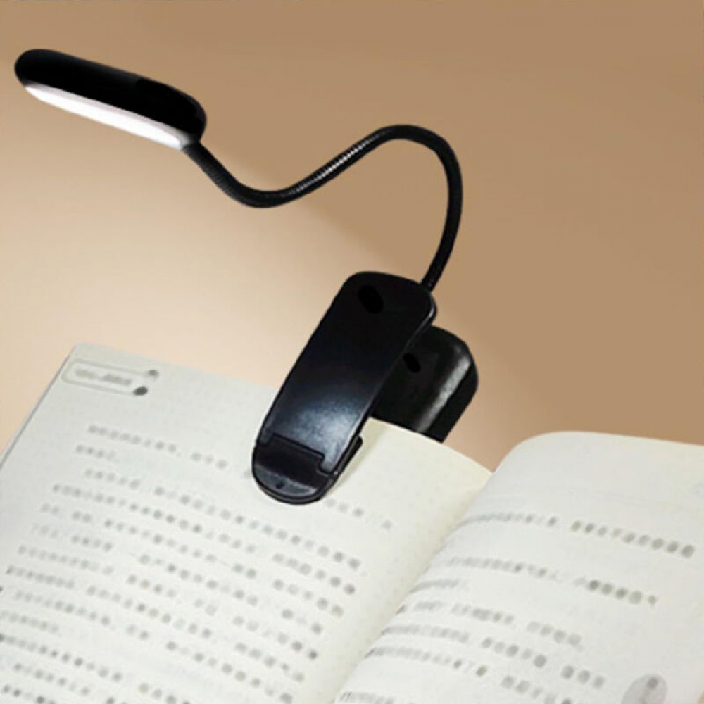 Lampe De Lecture à 5 LED Pour Lire La Nuit Avec 3 Modes De Soin Des Yeux Et 5 Niveaux De Luminosite Minuterie Rechargeable 98888244