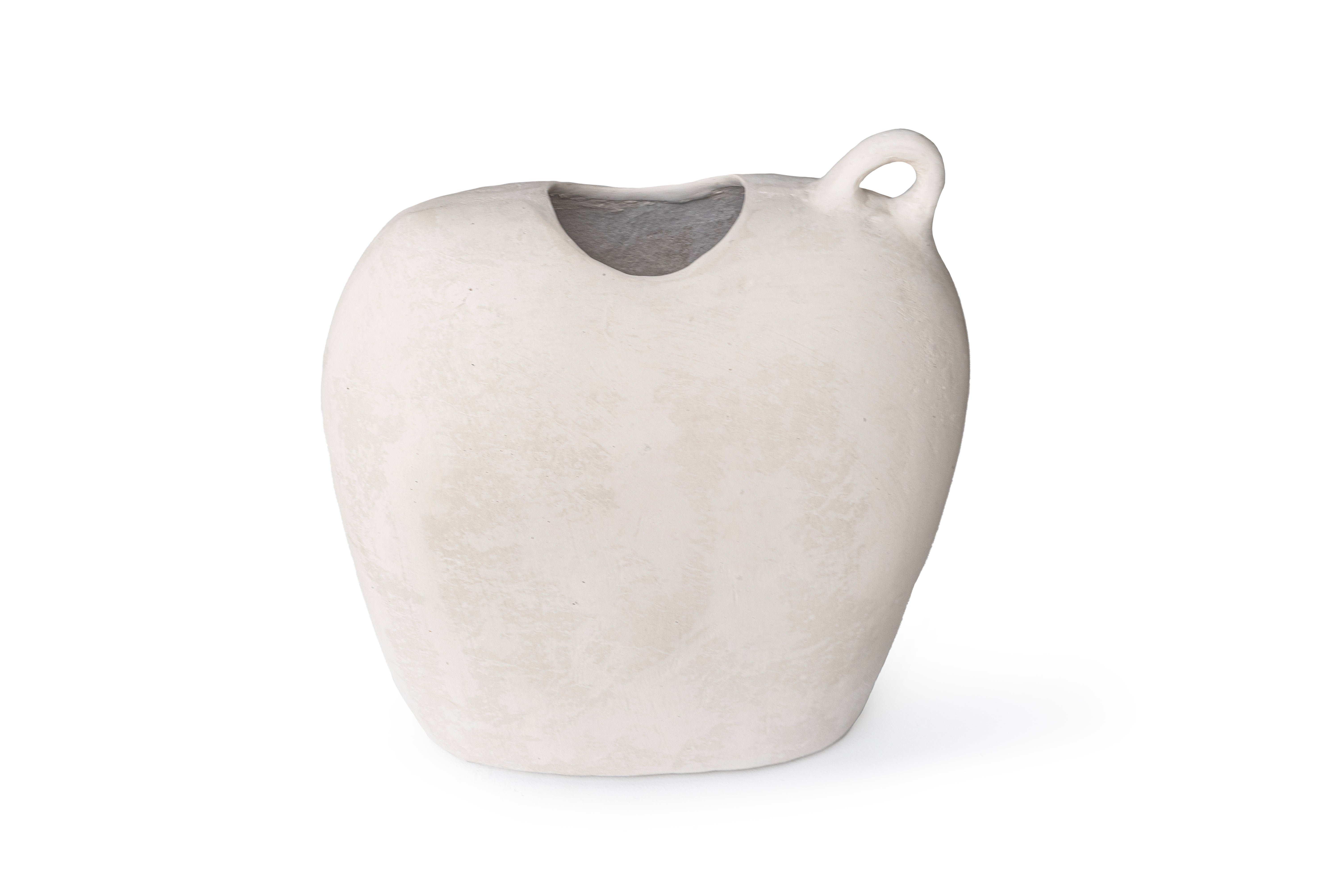 Wazon z papier-mâché 33,5x16x36 cm ręcznie robiony dekoracyjny ecofriendly