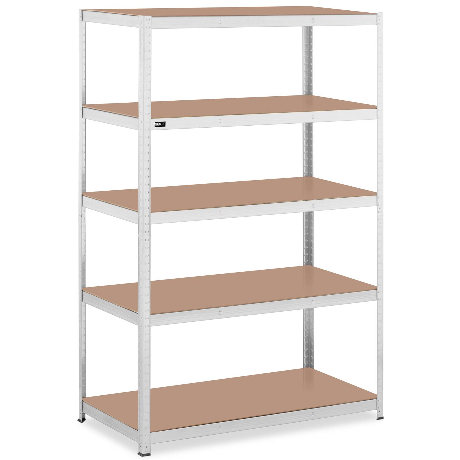 scaffale relaxdays per carichi pesanti 180x60x30 cm
