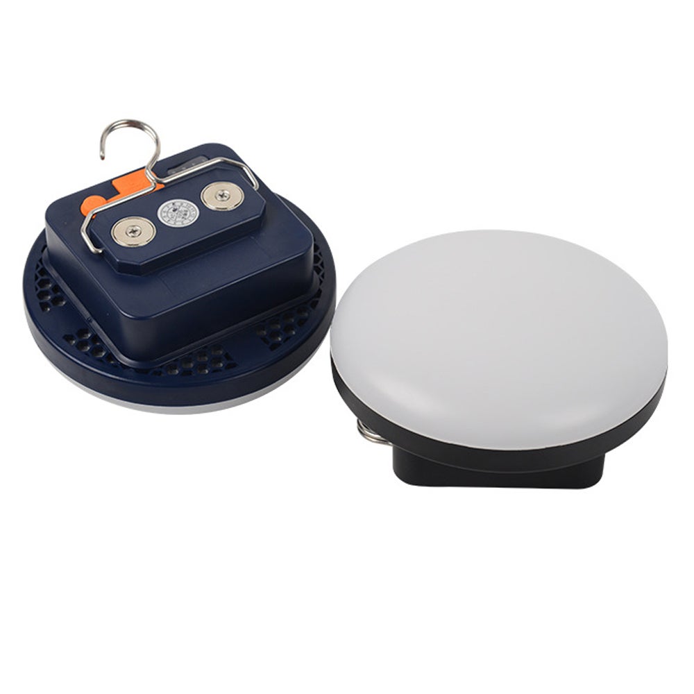 Przenośna latarka kempingowa z zewnętrznym akumulatorem 7200mAh, możliwością ładowania w namiocie, z diodą LED, idealna do pracy, polowania, wędkowan