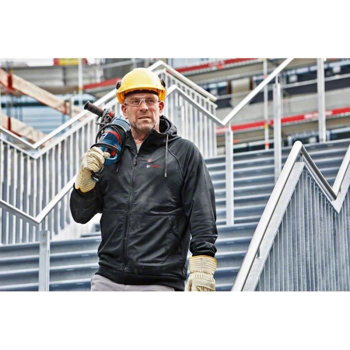 Bosch Professional 06188000GD Sweat à capuche chauffant Taille du vêtement: L noir - 8