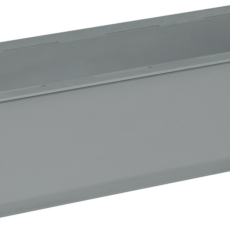 Doniczka na paletę Easy 37 cm szara, na kwietnik z europalety lub płotu, Geli