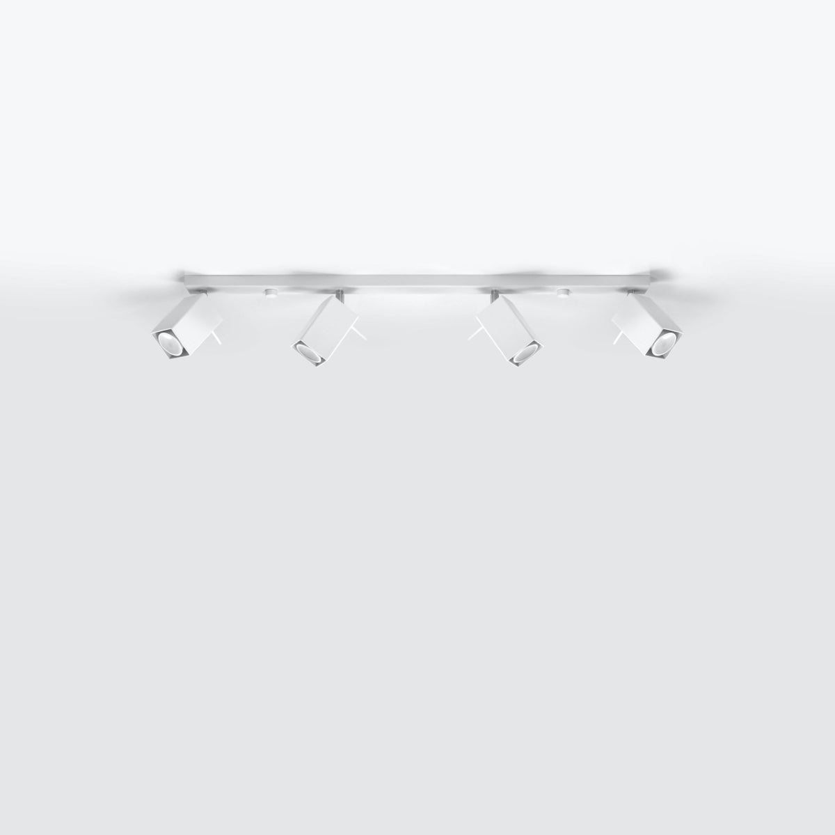Plafon BRIOW 4L biały LED 4000K - 80x6x16cm Sollux