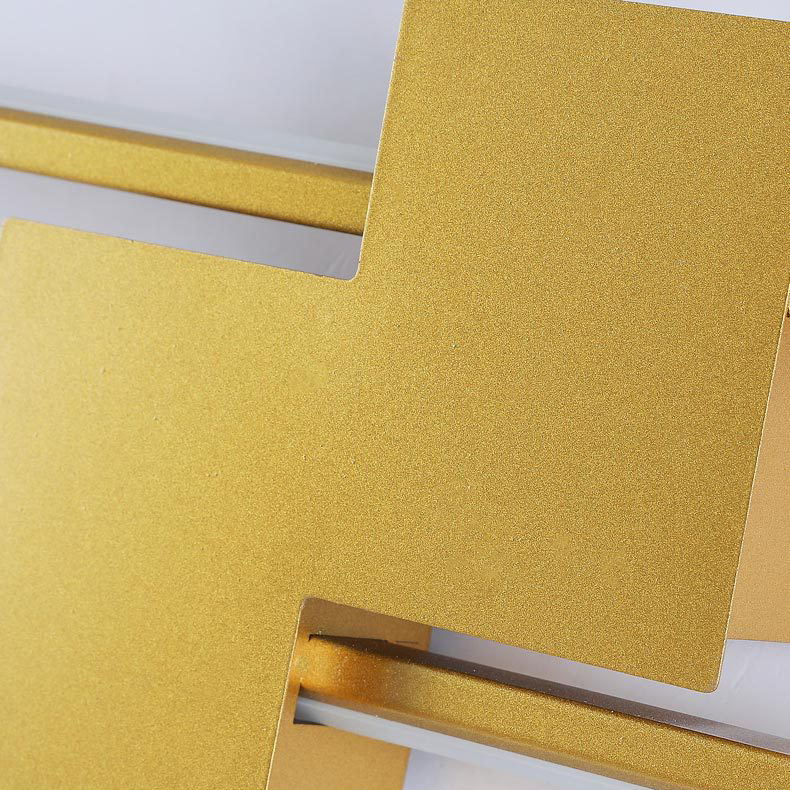 Kinkiet LED 60 cm, kreatywna lampka nocna, oświetlenie dekoracyjne, 3 regulowane temperatury barwowe, kinkiet LED 26 W, czarny - 8