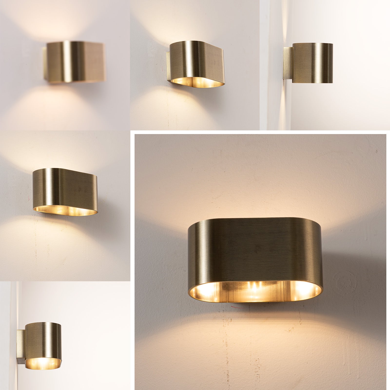 Applique da Parete per Interni Bronzo Invecchiato “BAYONA PRO” – Luce Su e Giù, Struttura Metallica, Attacco G9 (Lampadina Non Inclusa) - 3