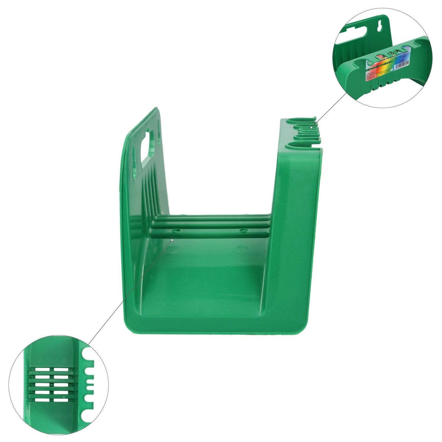 Support tuyau d\'arrosage mural en plastique Papillon - 3