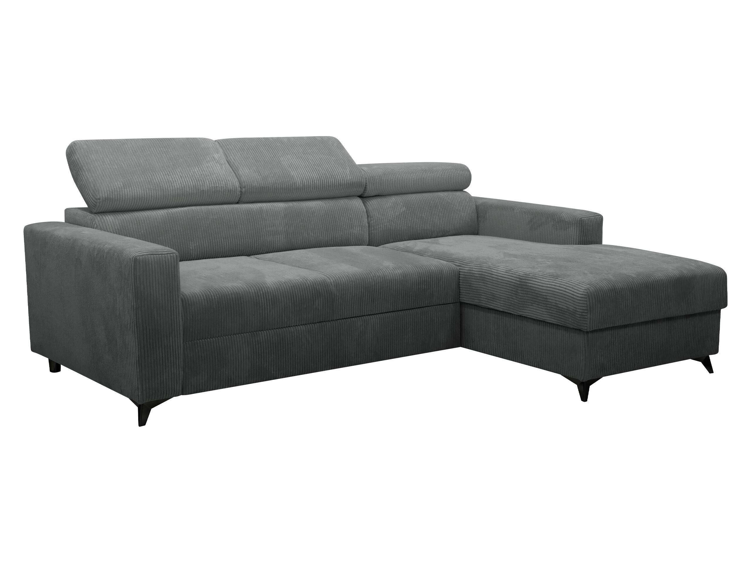 Canapé d'angle Columbus 191, Gris foncé, Disponible, 236x172x82cm ...