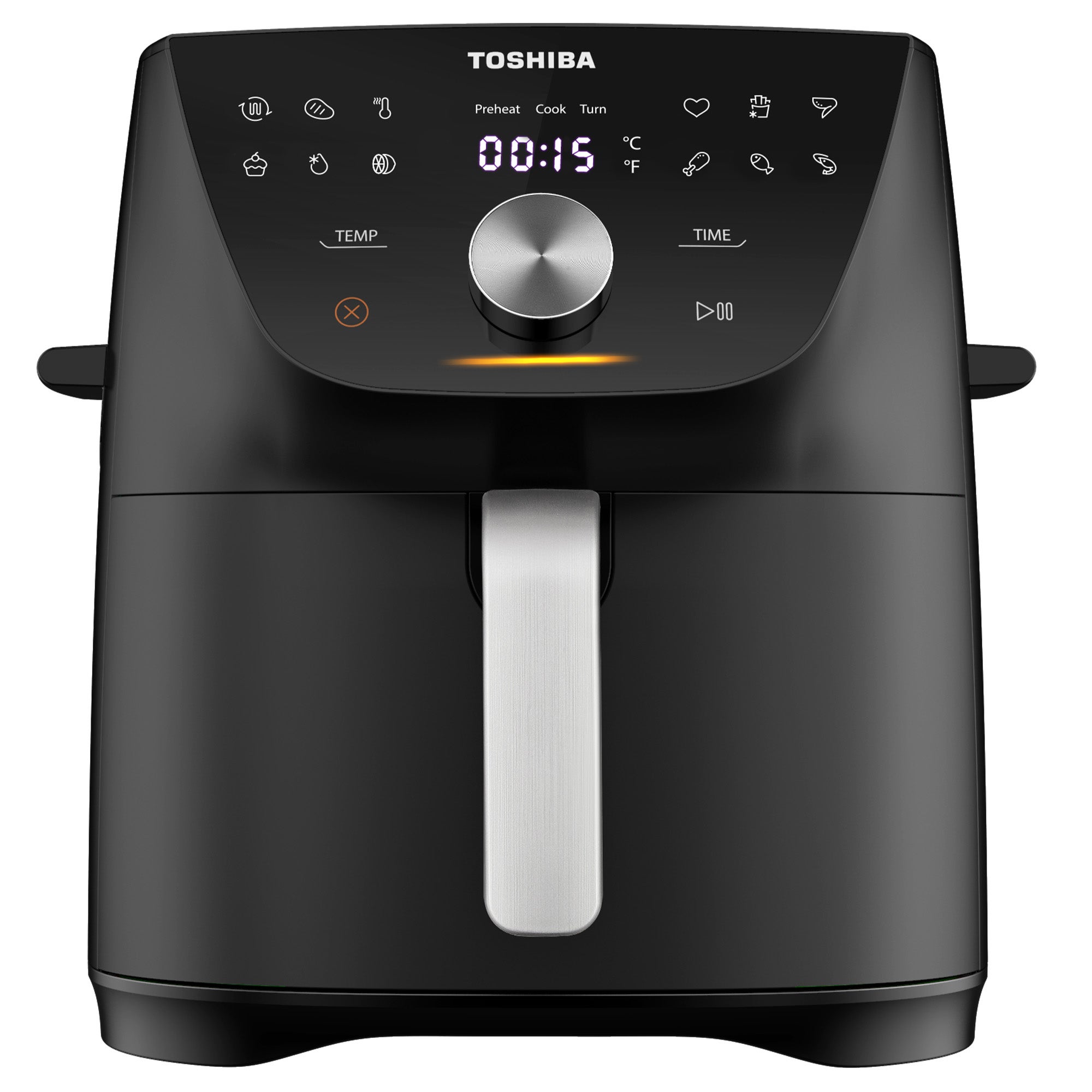 Friteuse sans huile TOSHIBA AirFryer Capacité 7,4L - 12 menus prédéfinis et fonction - 1850W - 2