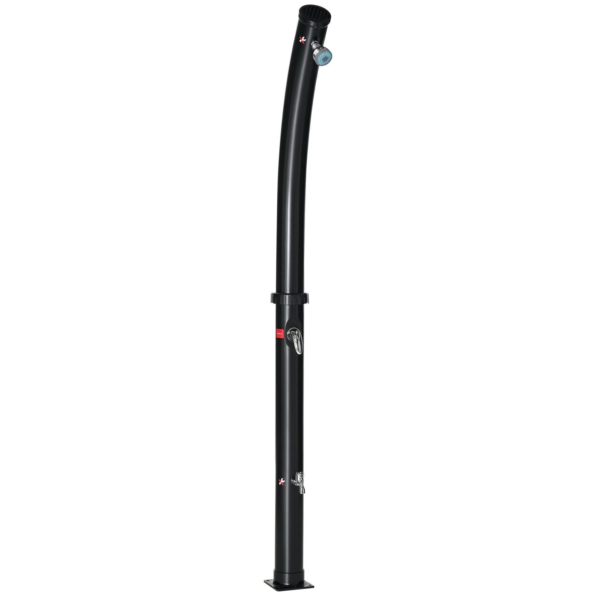 Douche Solaire Jardin 18L – Eau Chaude Jusqu’à 60°C Avec Pommeau Réglable 180°
