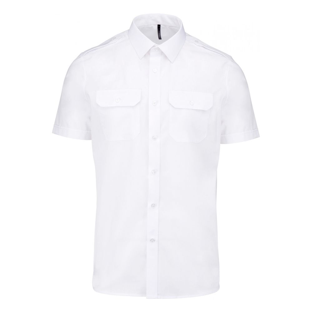 Chemises boutonnées manches courtes RedHead homme 3XL gris pêche extérieur