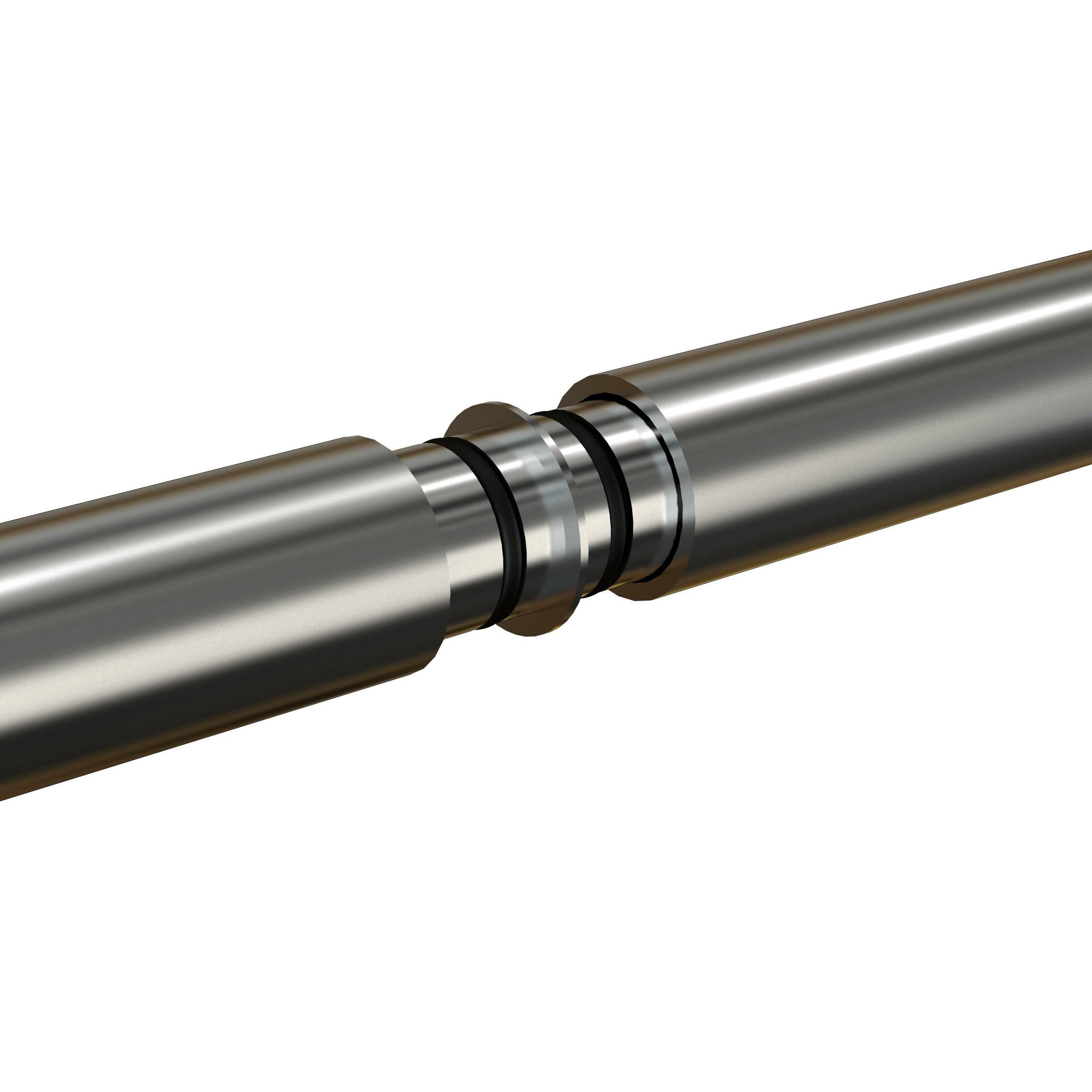 KIT connecteur pour double porte avec rail noir apparent - AURYS NORMANDIE - 3