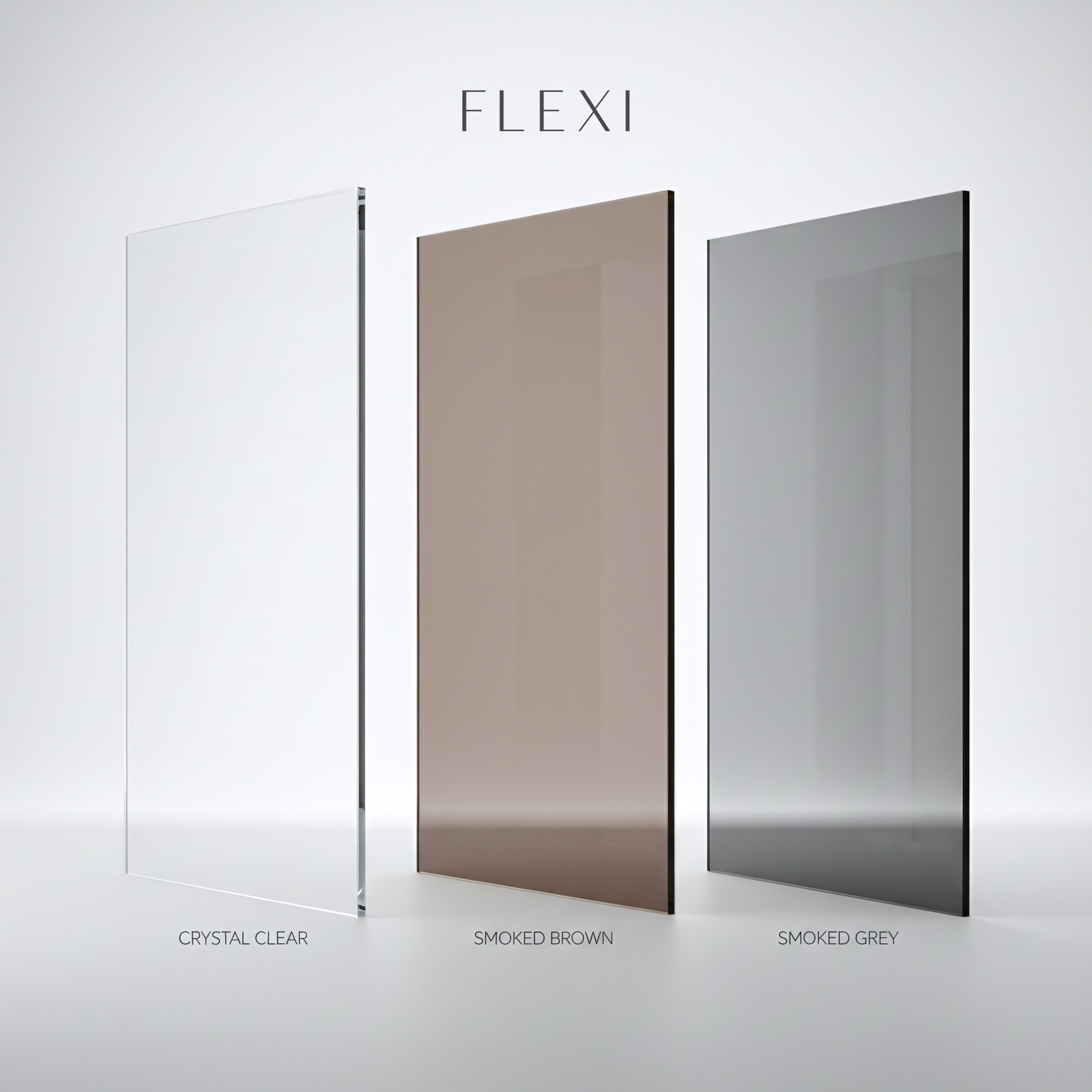 PAROI DE DOUCHE REA FLEXI TRANSPARENT BRUSH COPPER 110 - 7
