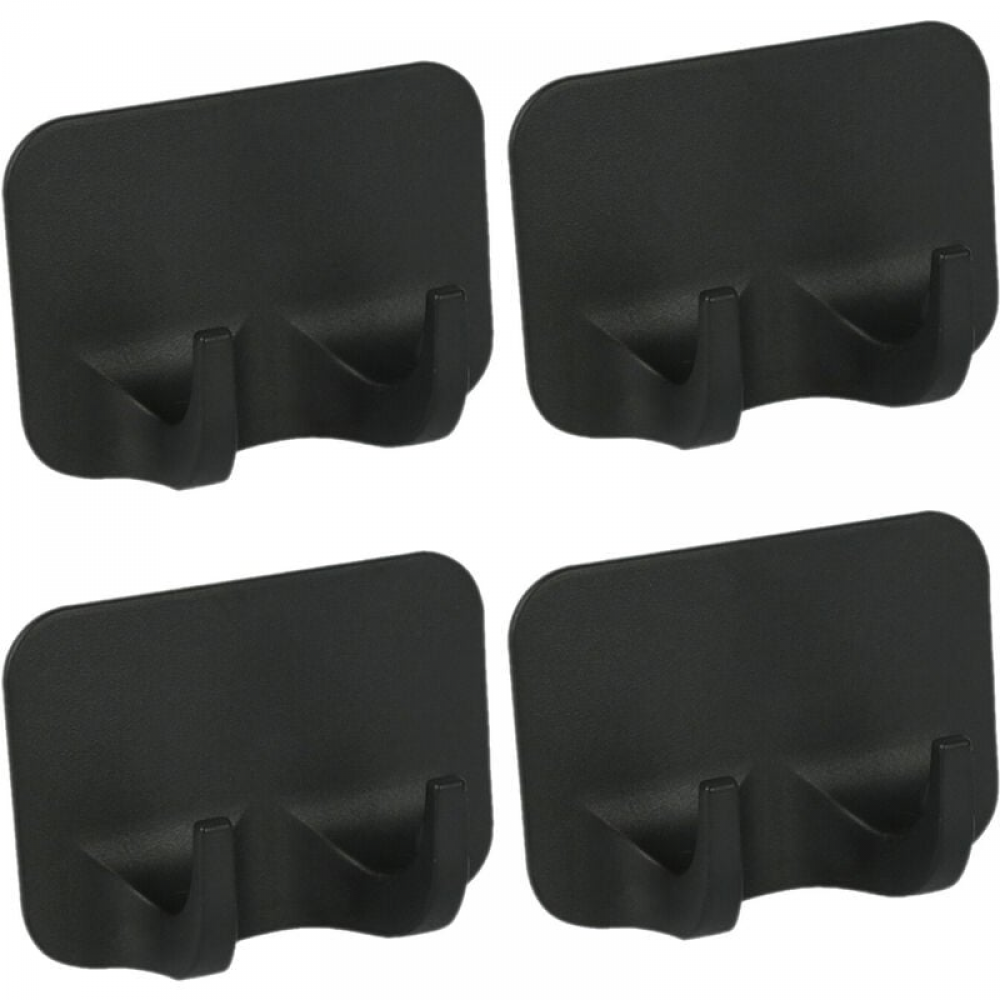 Zestaw 4 samoprzylepnych haczyków ściennych zdejmowane haczyki bez szwu wodoodporne haczyki bez gwoździ do domu łazienka ręczniki łazienka sufit