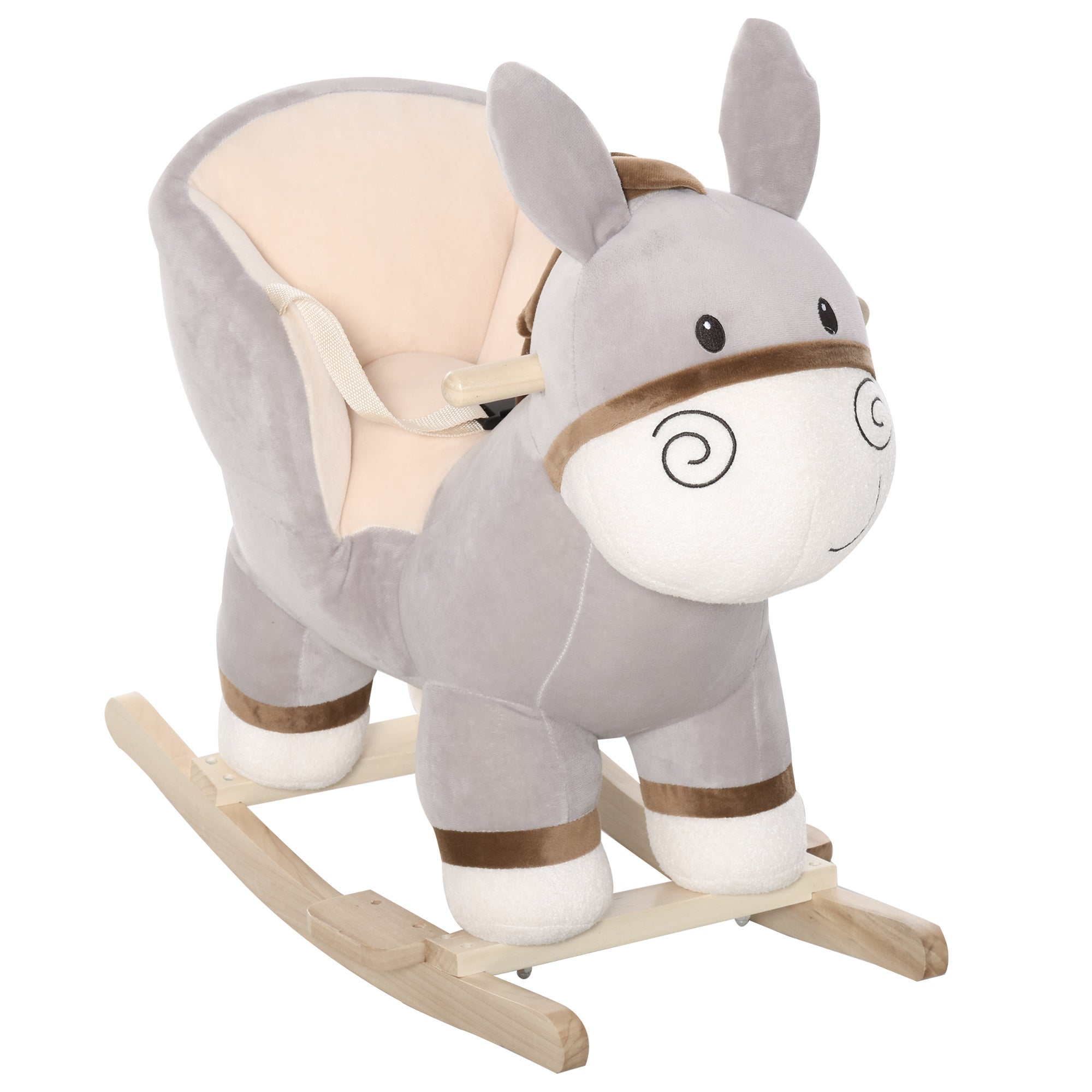 Fauteuil à Bascule Éléphant SPIELWERK® Jouet à bascule Animal en peluche avec Fonction sonore Jouet enfant 10 Mois et + - Jeux - Jouets
