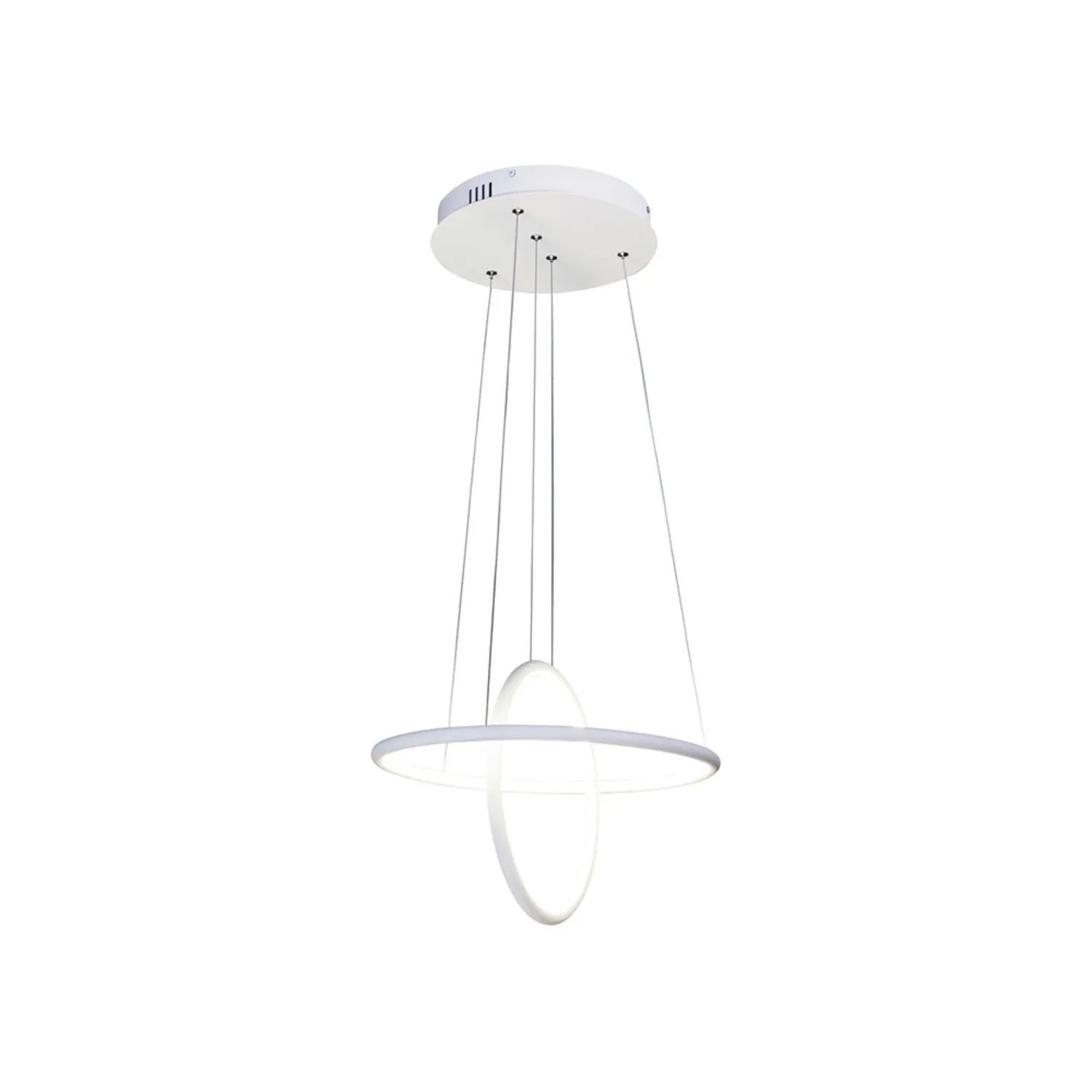 Lampa wisząca LED Donatella 37W Neutralna biel 2300lm metal biała wym:100x40x30cm IP20 Rabalux