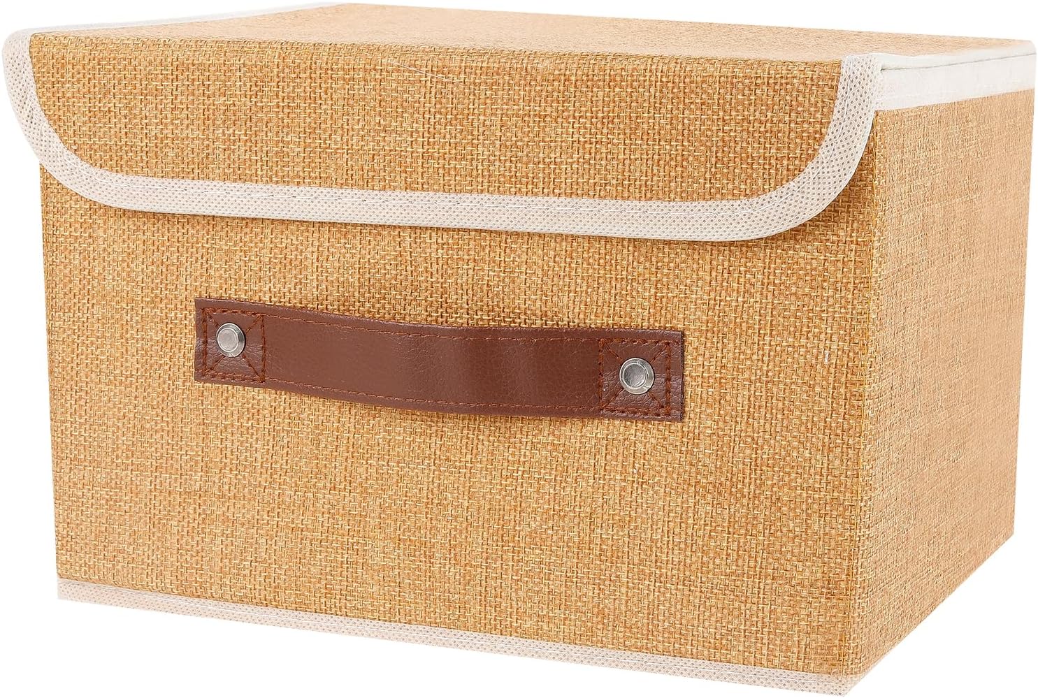 Grand bac de rangement avec couvercle, boîte de rangement pliable pour ...